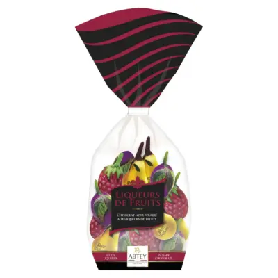 Цукерки з фруктовими лікерами LIQUEURS DE FRUITS ABTEY 200 г Франція