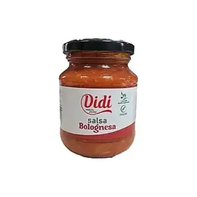 Соус томатний БЕЗ ГЛЮТЕНА Болоньєзе Didi Salsa DIDI Bolognesa 300 мл Іспанія