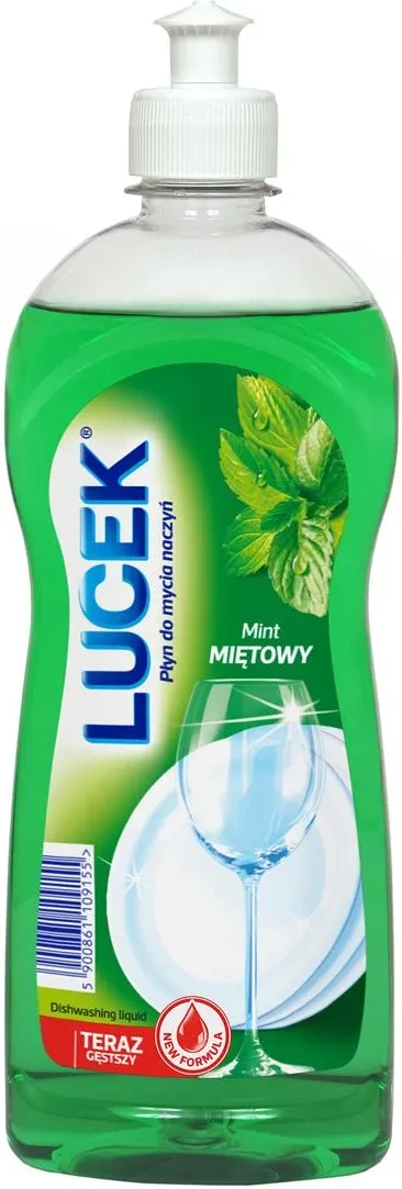 Засіб для миття посуду М'ята Lucek 1 л Польща