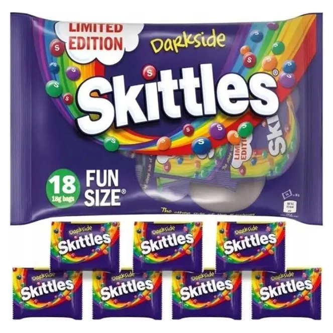 Драже фруктове Skittles Darkside 18 г Німеччина