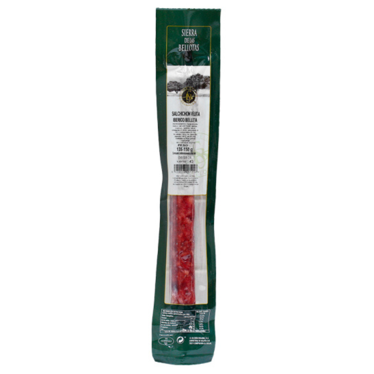 Колбаса САЛЬЧИСОН Salchichon Velita iberico bellota 135-150г Іспанія