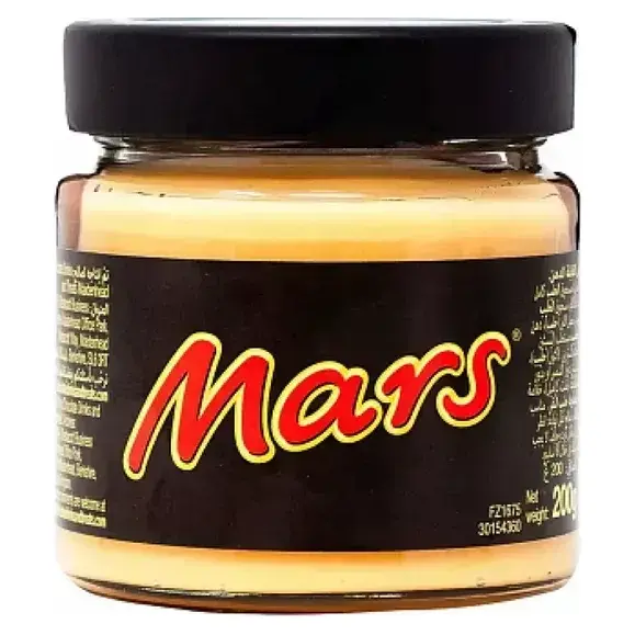 Шоколадний крем Mars зі смаком шоколаду та карамелі, 200 г Великобританія