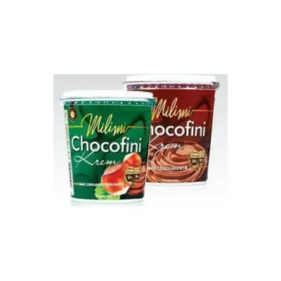 Шоколадно-горіхова та шоколадна паста (крем) Chocofini (Чокофіні) Польща 400 г