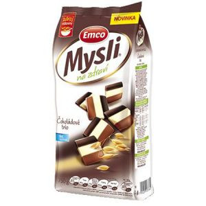 Хрусткі мюслі з шоколадом Тріо Emko Чехія 750г