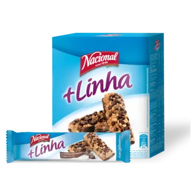Зернові батончики зі шматочками шоколаду NACIONAL Linha Chocolate Negro 1 шт. х 32 г Португалія