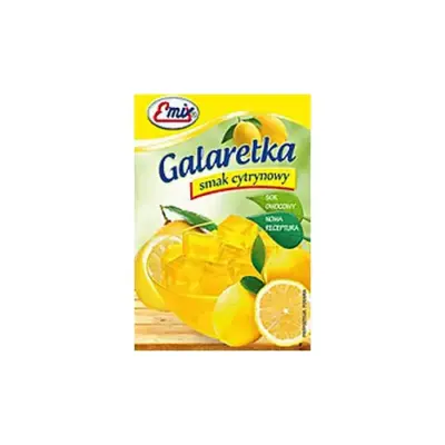 Галаретка (Желе) зі смаком лимона Emix Польща 79г