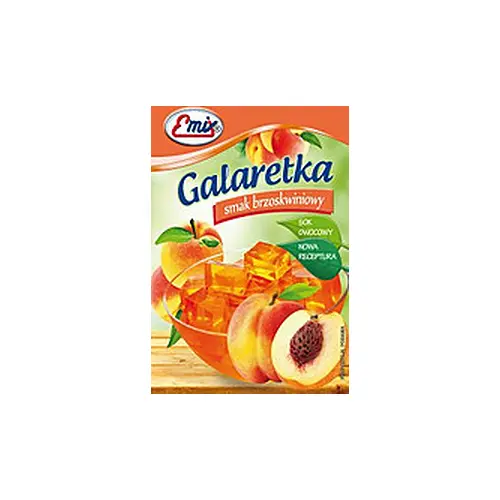 Галаретка (Желе) зі смаком персика Emix Польща 79г