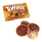 Цукерки Toffifee фундук у карамелі з кремовою нугою і шоколадом Німеччина 125г
