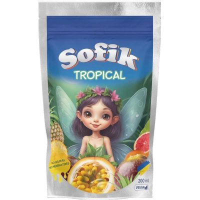 Напій сіковий Тропік Sofik Tropical з трубочкою 200 мл