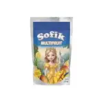 Напій сіковий Мультифрукт Sofik Multirrut з трубочкою 200 мл