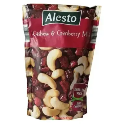 Кеш'ю з журавлиною Alesto Cashew-Cranberry-Mix 200 г Німеччина