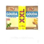 Сир слайсами Гауда без консервантів Pilos Gouda 1 кг (2штх500г) Польща