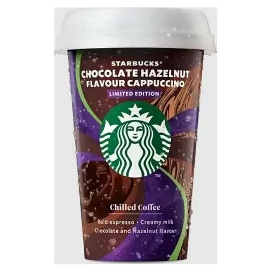 Холодна кава Starbucks Chocolate Hazelnut Cappuccino 220 мл Данія
