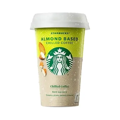 Холодна кава на мигдальному молоці Starbucks Almond Based Iced Coffee 220 мл Данія