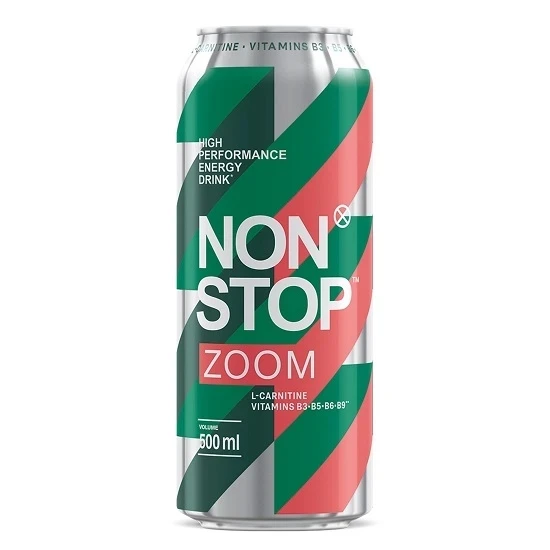 Енергетичний напій Non Stop ZOOM 0.5 л Україна