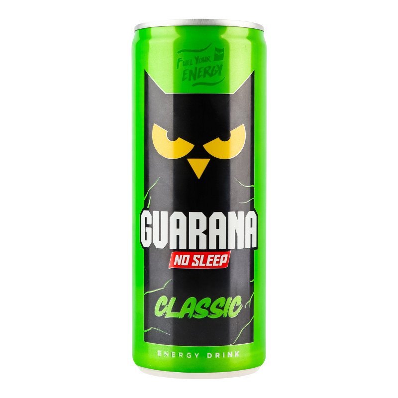 Енергетичний напій Classic No Sleep Guarana 0,25 л Сербія