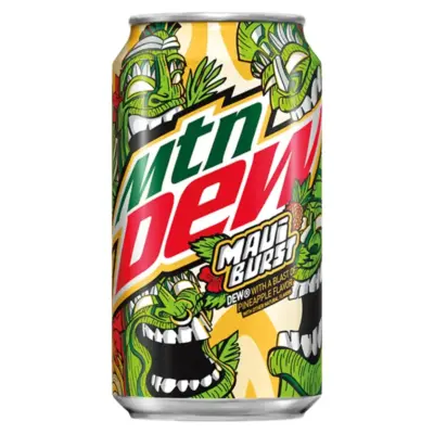 Напій сильногазований Mountain Dew Maui Burst 330 мл ж/б США