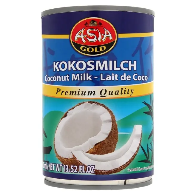 Кокосове молоко Золоте 18% Asia Gold Coconut milk 400 мл