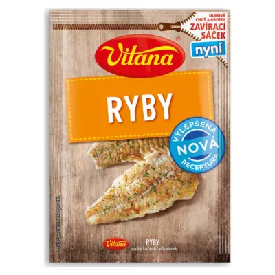 Приправа для смаженої риби Vitana Grilovacie korenie na ryby 28 г Чехія