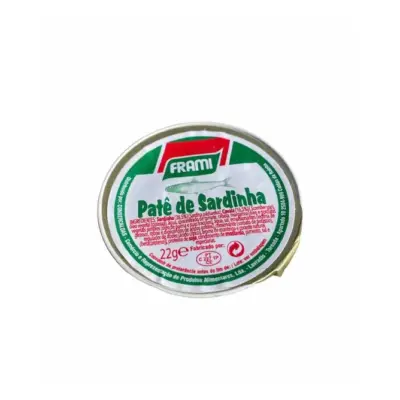 Паштет із сардини FRAMI Pate de Sardinha 22 г Португалія