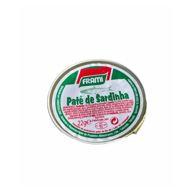 Паштет із сардини FRAMI Pate de Sardinha 22 г Португалія