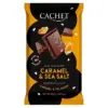 Шоколад CACHET (КАШЕТ) молочний 32% какао з карамеллю і морською сіллю Бельгія 300г