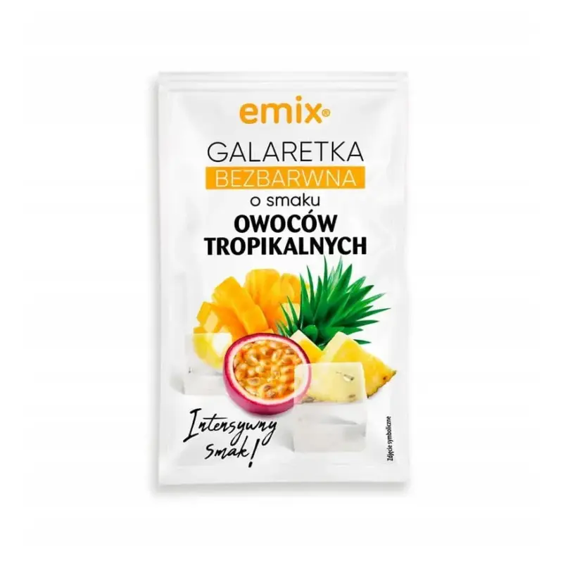 Залі зі смаком тропік Emix Galaretka 75 г Польща