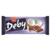 Молочна кондитерська плитка з кокосовою начинкою Deby 90 г Польща
