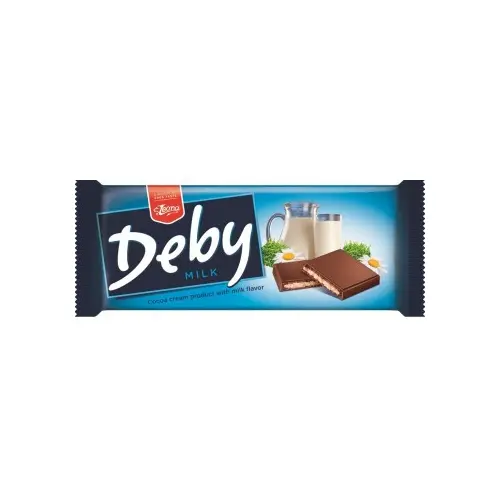 Молочна кондитерська плитка Deby 90 г Польща