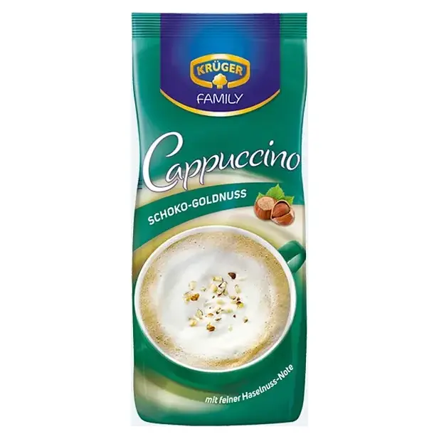 Капучино із шоколадно-горіховим смаком Кроger Family Schoko-Goldnuss 500 г Німеччина