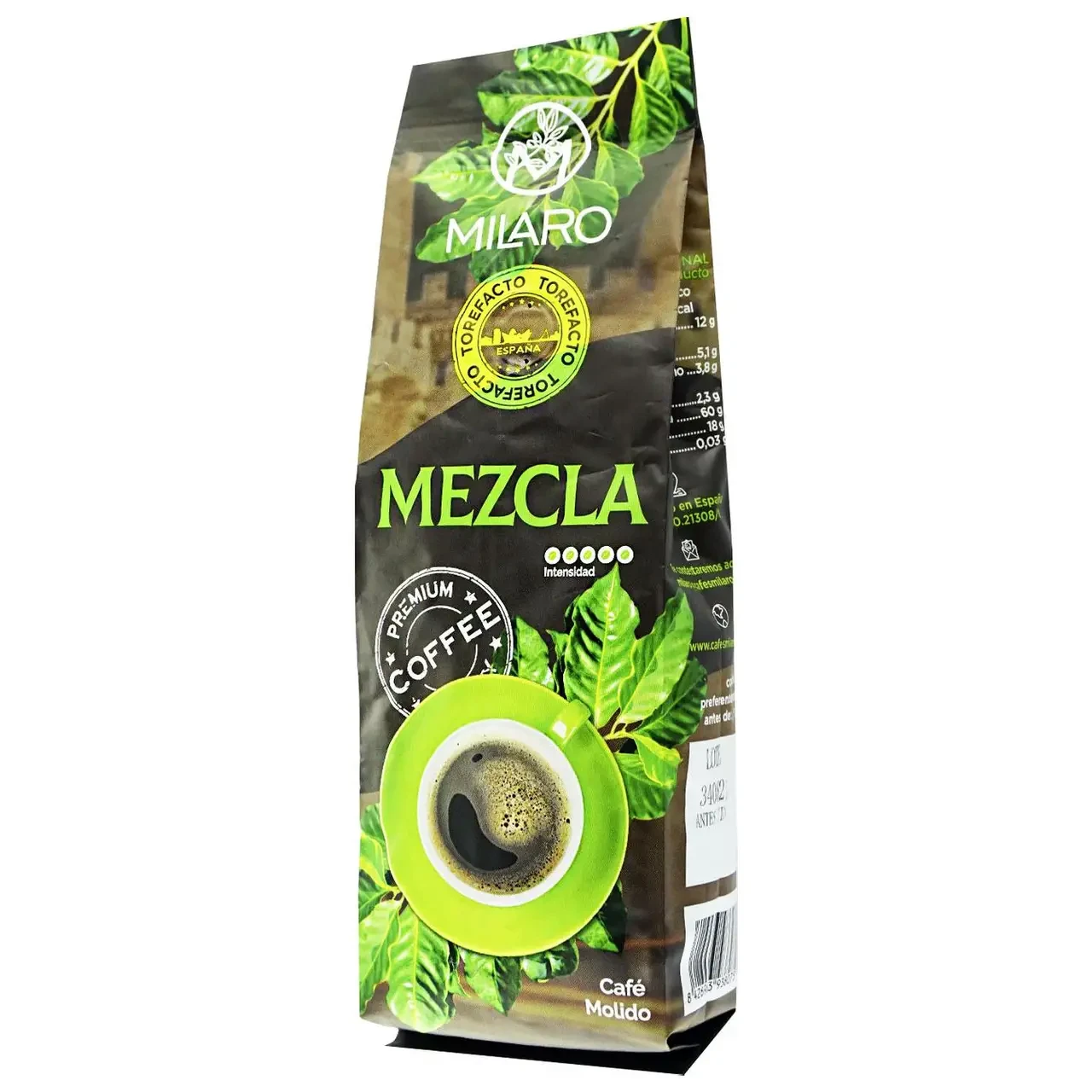 Кава мелена Milaro Mezclal Premium Torefacto 250г Іспанія