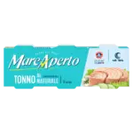 Тунець натуральний малосолений Mare Aperto Tonno al naturale e un pizzico di sale 3х80г Італія