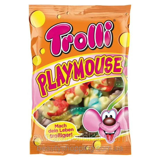Желейні цукерки Trolli Playmouse Німеччина 100г