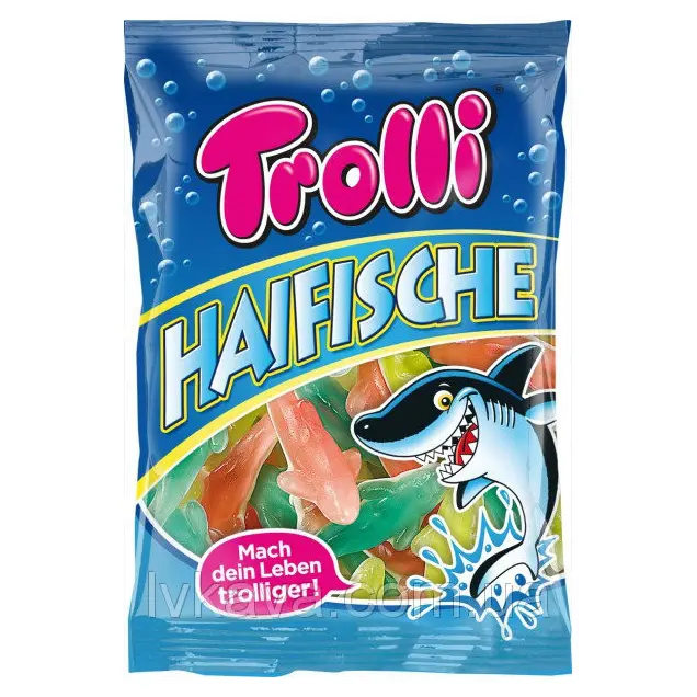 Желейні цукерки Trolli Дельфіни Німеччина 200г