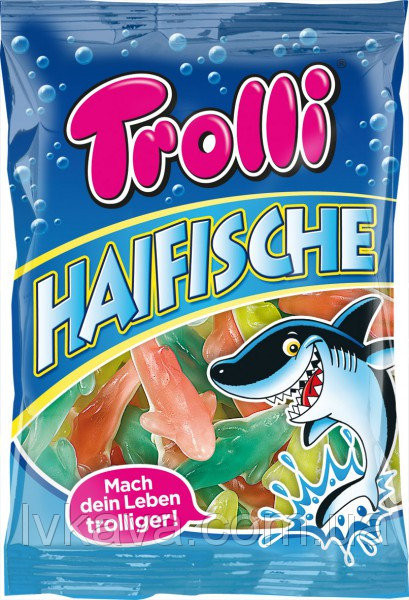 Желейні цукерки Trolli Дельфіни Німеччина 200г