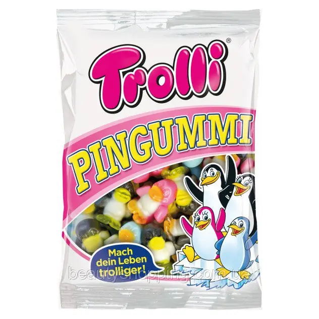 Желейні цукерки Trolli Пінгвіни Німеччина 200г