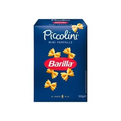 Макаронні вироби Barilla Piccolini Mini Farfalle (Міні метелики) Італія 500 г