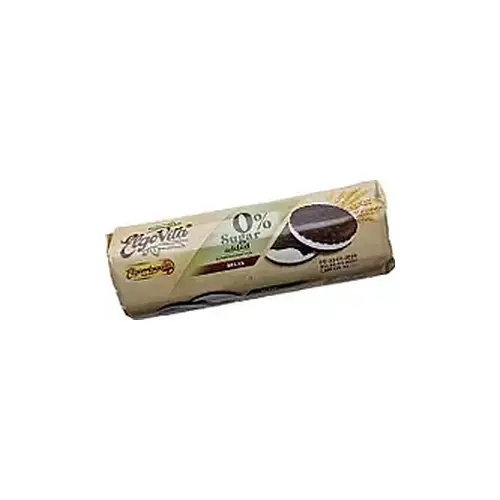 Печиво-сендвіч шоколадне з молочною начинкою БЕЗ САХАРА Elgo Vita 0% Azucares added Break 180 г Іспанія