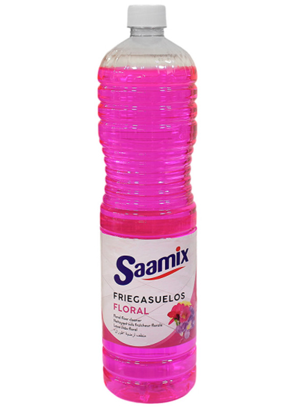 Засіб для миття підлоги Квітковий Saamix Friegasuelos Floral 1.5 л Іспанія