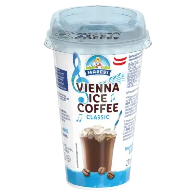 Холодна кава з молоком без цукру Maresi Vienna Ice Coffee Classic 230 мл Австрія