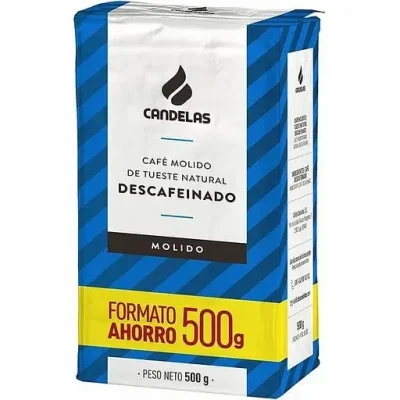 Кава мелена без кофеїну Candelas Essential Descafeafeado 500 г Іспанія