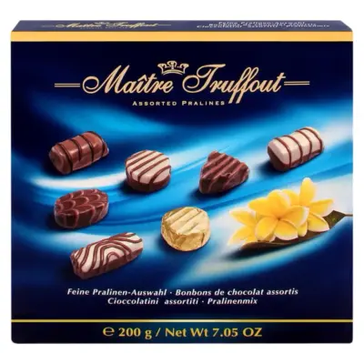 Цукерки шоколадні Асорті Праліне Maitre Truffout Австрія 200 г