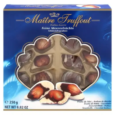 Цукерки Pralinen (Шоколадне праліне) Maitre Truffout Австрія 250г