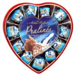 Цукерки Pralines (Праліні з зерновими серцями в молочному шоколаді) Maitre Truffout Австрія 165г