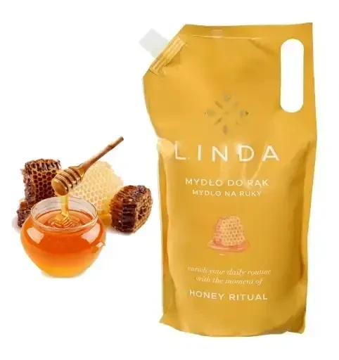 Мило для рук рідке зволожувальне Мед Linda Mydlo do rak Honey Ritual 1 л Польща