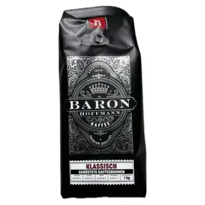 Кава зернова 100% Арабіка Baron Hoffmann Kaffee Klassisch 1кг Німеччина