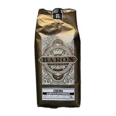 Кава зернова 100% Арабіка Baron Hoffmann Kaffee Crema1кг Німеччина