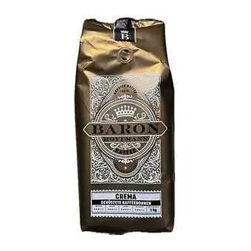 Кава зернова 100% Арабіка Baron Hoffmann Kaffee Crema1кг Німеччина