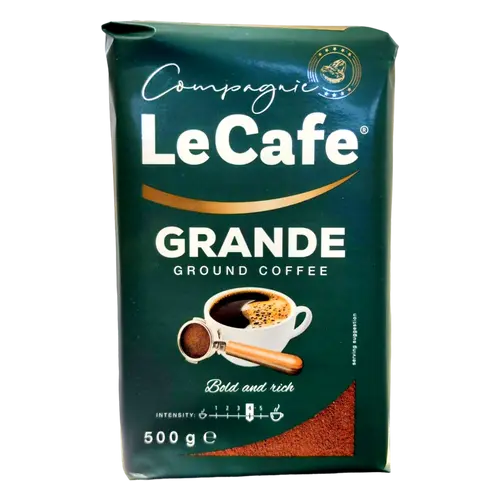 Кава мелена Compagnic LE CAFE Grande 500 г Польща