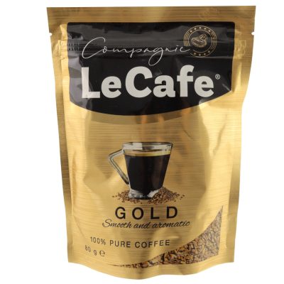 Кава розчинна Le Cafe Gold 80 г пакет Польща